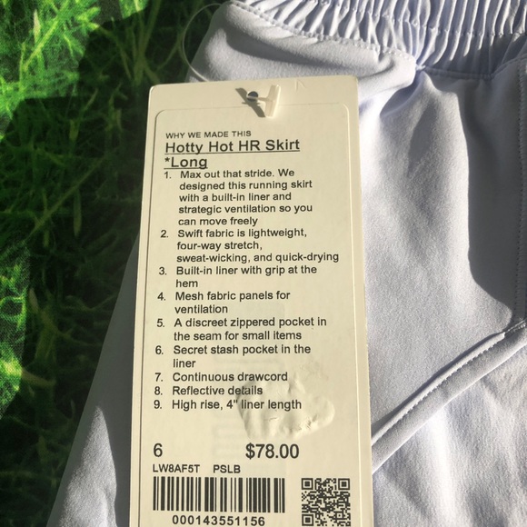 Lululemon Hotty Hot High-Rise Skirt 
Long - Picture 10 of 14